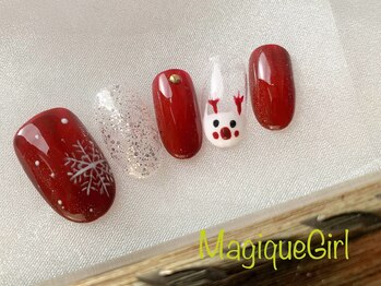 【クリスマスネイル】