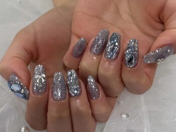 アミル(amiLe)/キラキラフラッシュネイル☆