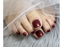 タムタムネイル 本厚木(Tam Tam Nail)/フットワンカラー