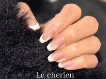 ルシェリア(Le cherien)/マグネット×フレンチネイル