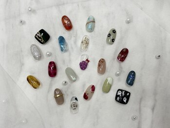 プティリボン 武蔵小金井店(PetitRibbon)の写真/定額色変更OK!ステキ女性は指先から♪特別な日に映えるオシャレなネイルにデートや大切なイベント前にも!