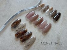 モネネイルズ(MONET NAILS)の雰囲気(定額デザイン♪月替わりのお得なデザインとなっております!)