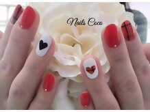 ネイルズ ココ(nails COCO)/バレンタインネイル