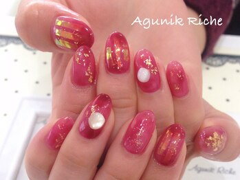 アグニークリッシェ(Agunik Riche)/【ボルドーネイル】