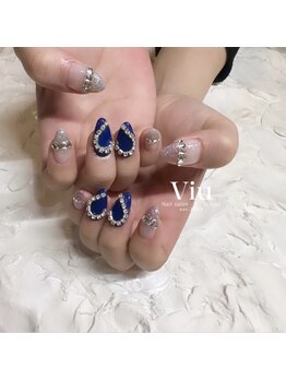 ビュウ 小倉店(Viu)/ハートストーンネイル