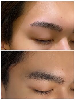 ケリー(KELLY)/メンズ眉/眉WAX/ナチュラル