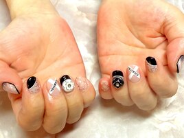 ☆シャネル風モチーフネイル☆