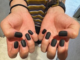 メンズ黒マット