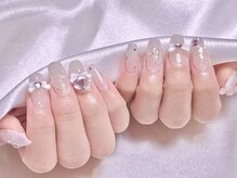 エムズ ネイルサロン(M2)/長さだしワンホンネイル