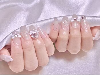 エムズ ネイルサロン(M2)/長さだしワンホンネイル