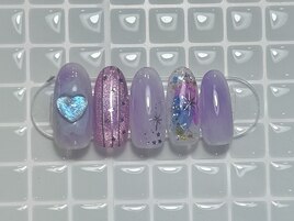 夏/星/ハート/インク