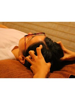 ヘッドスパで癒されたい