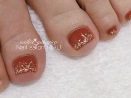 ワンカラー×ラメ