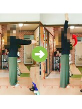 サプライズ整体院/30代ママさんの肩こり初回結果