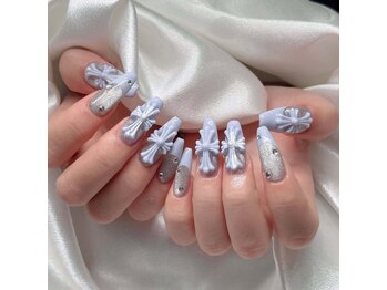 ネイルズ イロハ 池袋店(NAILS 168)の写真/持ち込みデザインOK♪パーツもアートも楽しめるつけ放題で理想の指先へ。