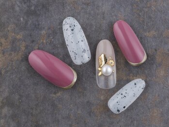 サンミーゴネイル 神戸店(Sunmego Nail)/大人ガーリーネイル