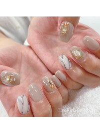 大理石ネイル
