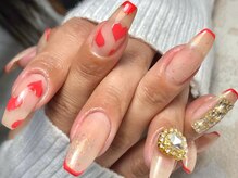 オーラリー ネイル アート メゾン(ORRERY nail art maison)/ハンド / ロングハート