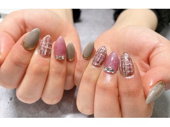 ツイードネイル