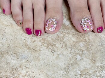 トランク ネイル(trunc nail)/秋フットネイル☆