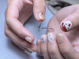 クリスマスネイル