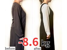 食べながらでも無理なく痩せられた！