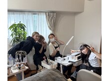 リノリー 仙台駅西口店(rinory)の雰囲気（えみ・ひでみ・あんな・くるみ西口ネイリスト）