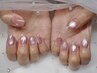 【HAND】綺麗めおしゃれ☆クリアフレンチ★ベースパラジェル使用☆