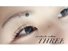 スリー(THREE)/セーブルエクステ 上120本下30本