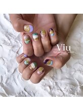 ビュウ 小倉店(Viu)/カラフルニュアンスネイル☆