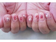 プチリリィ(Petit Lily)/春に人気押し花ネイル