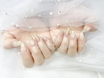 モルフォネイル(Morpho nail)/#ツイート#大理石#マーブル#新宿