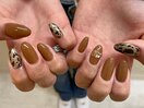  ニュアンスネイルピンクブルー