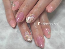 プリンセスネイル(Princess nail)/手書きフラワー桜11,400