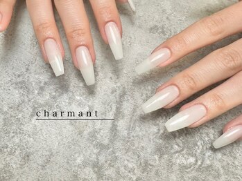 シャルモン(charmant)の写真/施術が早いのに仕上がりがキレイ！マグネットやカラー,パーツも種類豊富◎【エアジェル/パラジェルもあり】