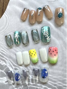 アロハナ(Alohana)の写真/価格＆デザインに自信あり☆多種新作デザイン定額プランを多数ご用意【新規/定額デザインネイル¥5600～】