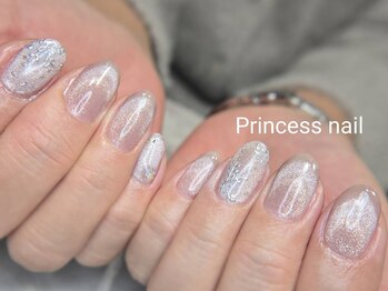 プリンセスネイル(Princess nail)/マグネットフレンチ雪10,500