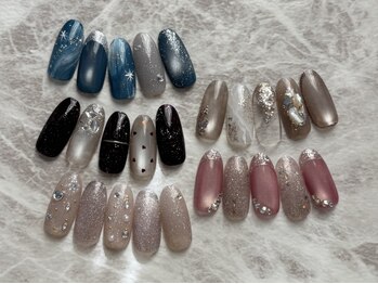 エイム(aim)の写真/【定額デザイン¥6000★】当店一番人気の5種類から選べる定額デザイン◎フォトギャラリーご覧ください！