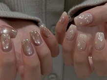 マンマリアーレ(Ammaliare)/10本アート 11500円ピンクネイル