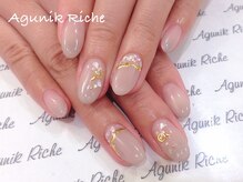 アグニークリッシェ(Agunik Riche)/【グレージュネイル】