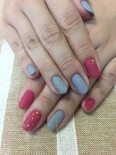 ネイル ミークス(NAIL meeks)/シンプルマットネイル