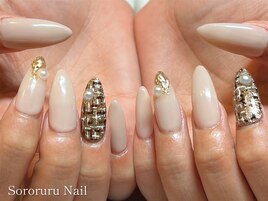 Naturalコース×ロングネイル