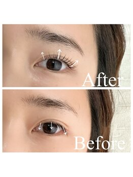 アイラッシュサロン ブル 松戸東口店(Eyelash Salon Bull)/下りまつげさんも上向きまつげに