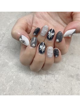 ネイルサロンファストネイルプラス 新宿店(FAST NAIL PLUS)/2024冬 【リボンネイル】