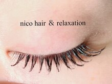 ニコヘアーアンドリラクゼーション(Nico hair&relaxation)の雰囲気（デザイン豊富！お客様のなりたいお目元を叶えます！）