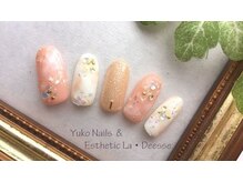 ユウコネイルズアンドエステティック ラ デェス(Yuko Nails & Esthetic La Deesse)/ゴールドコース （定額制）¥8000