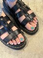 ネイルアトリエ ヒットン(nail atelier hiton) foot 親指art