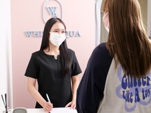 ホワイトアクア 高槻店(WHITE AQUA)の雰囲気（当サロンは完全個室で安心です♪ハーブピーリング/ララピール）