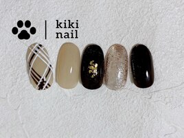 バレンタインネイル/冬ネイル