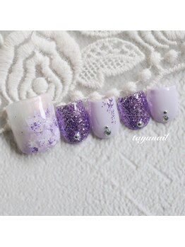 たゆ ネイル(たゆnail)/パラジェルフットネイル